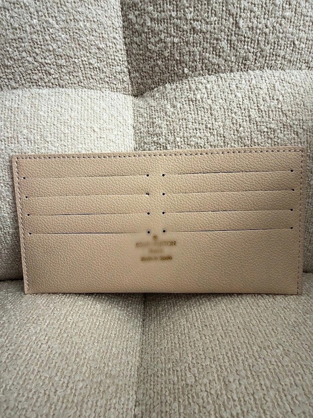 Insert Card Holder in Ivory